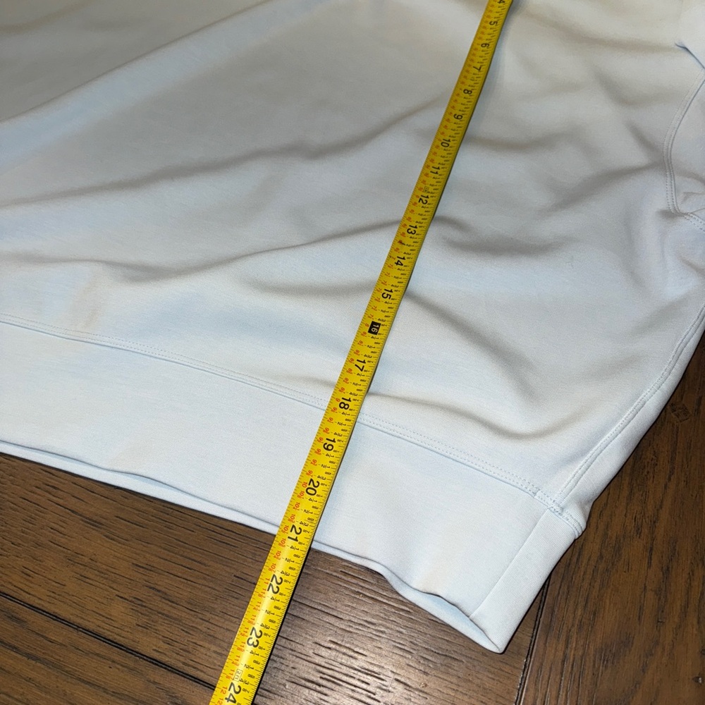 Lululemon Softstreme Perfectly Oversized Cropped Powder Blue - Picture 7 of 12